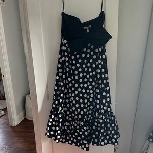 Hutch Polka Dot Dress with Bow